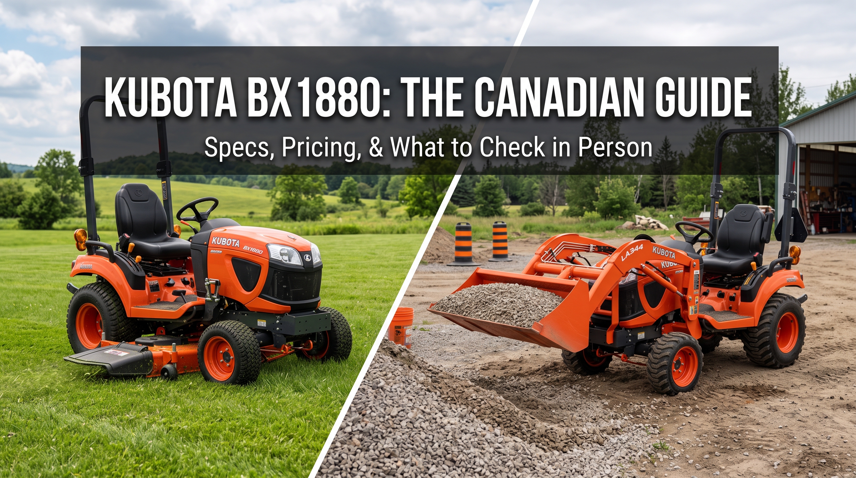 Kubota BX1880 Buyer's Guide: Price, Specs, and What to Check Before You Buy