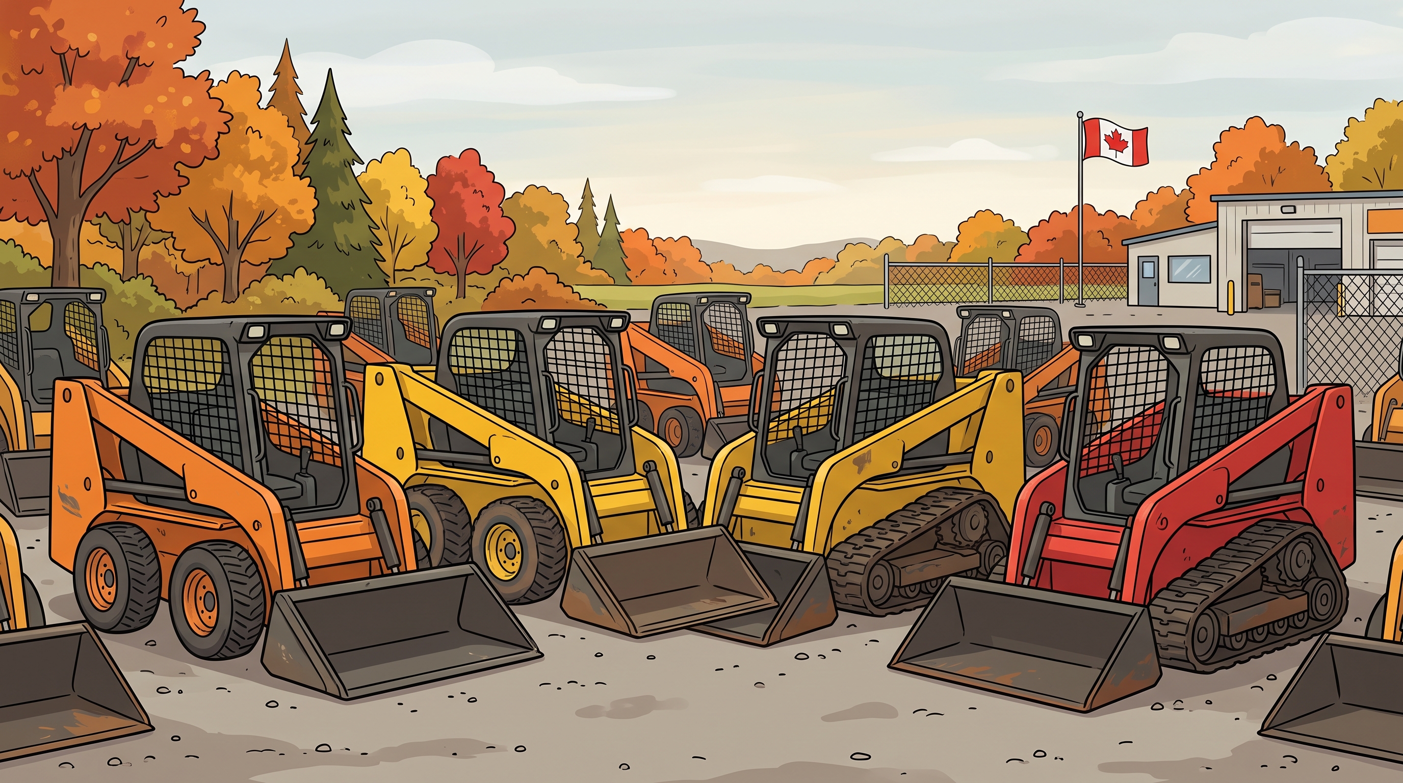 Used Skid Steer Prices in Canada (2026): What Kubota, Bobcat, John Deere and Cat Really Cost